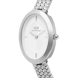 Daniel Wellington - Juliette Braided Mesh White Sunray Silver