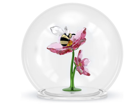 Swarovski - Idyllia Glass Ball Bee and Flowers