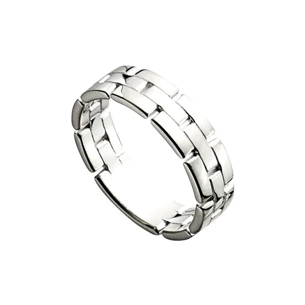 Najo - Bastion Men’s Silver Ring