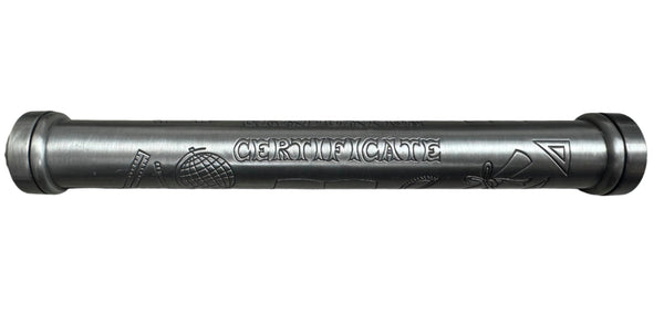 Pewter Graduation Certificate Holder