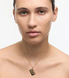 Meadowlark - Birth Certificate Charm Necklace Sterling Silver