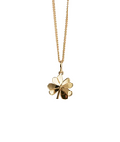 Meadowlark - Lucky Clover Charm Necklace Gold Plated