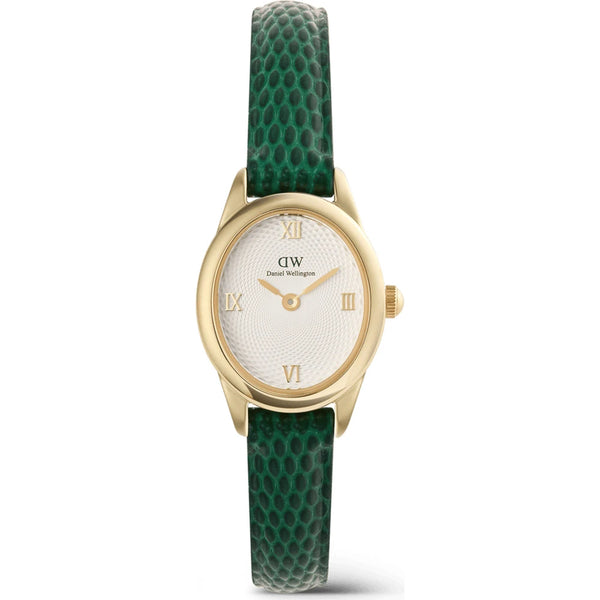 Daniel Wellington - Women's Watch Ophelia Mini Lizard Guilloché Leather
