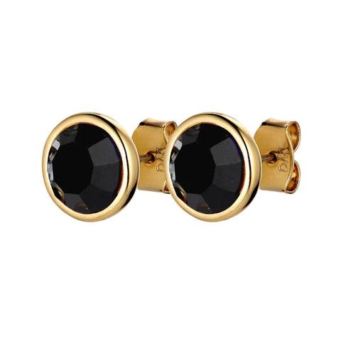 Dyrberg/Kern - Dia Gold Earrings Black