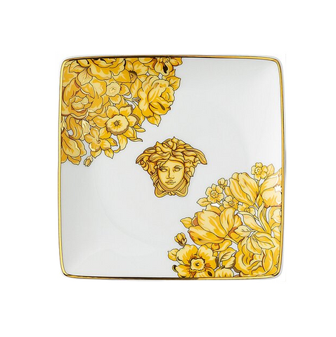 Versace - Medusa Gold & White Trinket Dish