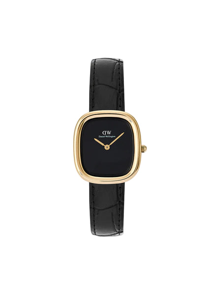 Daniel Wellington - Margot Onyx Croc Ceramic Gold