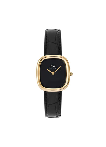 Daniel Wellington - Margot Onyx Croc Ceramic Gold