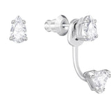 Swarovski Jewellery - Attract Stud Earrings With Removable Jacket