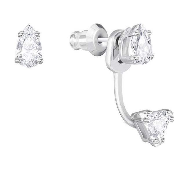 Swarovski Jewellery - Attract Stud Earrings With Removable Jacket