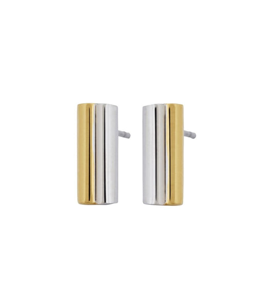 Edblad - Akin Studs L Gold Steel