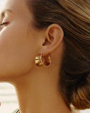 Edblad - Cane Hoops Large Gold