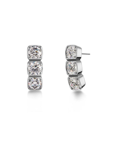 Edblad - Gemma Studs Triple Steel