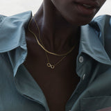 Edblad - Infinity Necklace Gold