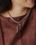 Edblad - Lace Necklace Maxi Steel