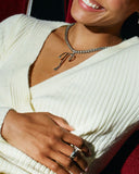 Edblad - Lace Necklace Maxi Steel