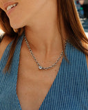 Edblad - Ocean Gem Necklace Large Steel