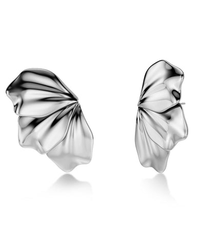 Edblad - Petal Studs Large Silver