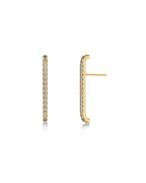 Edblad - Plie Lobe Studs Gold