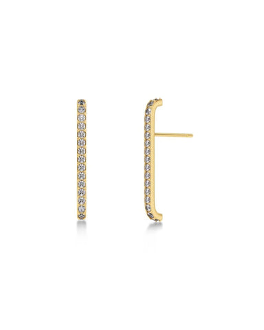 Edblad - Plie Lobe Studs Gold