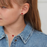 Edblad - Ladybug Studs Kids Steel