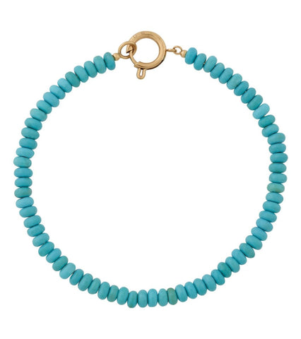 Edblad - Summer Beads Bracelet Turquoise Gold