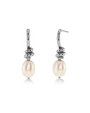 Edblad - Swivel Earrings Pearl Small Steel