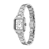 Emporio Armani - Square Mother Of Pearl Dial Silver Watch