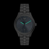 Emporio Armani - Emporio Armani Round Blue Dial Watch