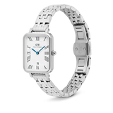 Daniel Wellington - Quadro Roman Numerals Date 5-link Silver
