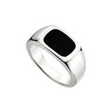 Najo - Expedition Men's Silver Black Onyx Ring