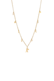 Karen Walker - Runaway Mini Charm Necklace Gold Plated