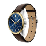 Fossil - Pearson Two-Tone Blue Dial Watch