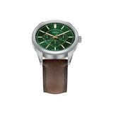 Fossil - Pearson Men's Brown Strap Green Face Watch