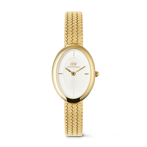 Daniel Wellington - Juliette Braided Mesh White Sunray Gold