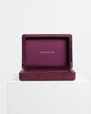 Meadowlark - Velvet Jewellery Box Merlot Small