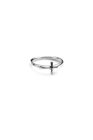 Stolen Girlfriends Club - Micro Gothic Cross Ring