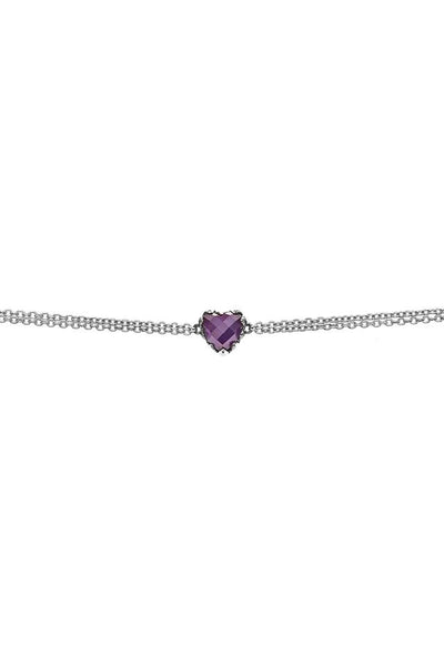 Stolen Girlfriends - Love Claw Bracelet Amethyst