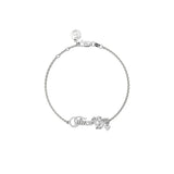 Stolen Girlfriends Club - F*ck Off Script Bracelet Silver