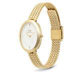 Daniel Wellington - Juliette Braided Mesh White Sunray Gold