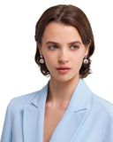 Furla - Flow Crystal Silver-Tone Earrings