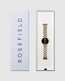 Rosefield - Small Edit Black Gold Silver Duotone Bracelet Watch