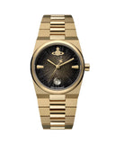 Vivienne Westwood - The Hoxton 28mm Gold Strap Watch