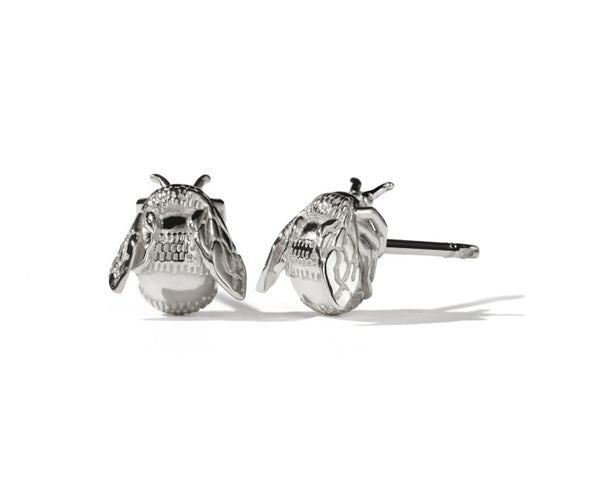 Meadowlark - Bee Stud Earrings Silver