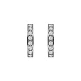 Rosefield - Crystal Hoops Silver