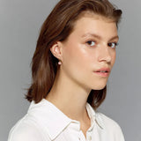 Dyrberg Kern - Madu Gold French Hook Earrings Vintage Rose