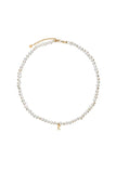 Karen Walker - Mini Girl With Pearls Necklace Gold Plated
