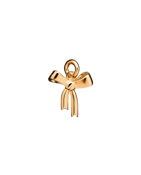 Karen Walker - Mini Bow Charm 9ct Yellow Gold