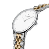 NordGreen - Native Two Toned Slim Metal Watch