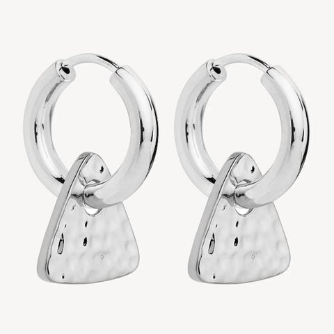 Najo - Trilogy Earrings Silver