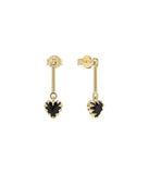 Stolen Girlfriends Club - Love Claw Bar Earrings Gold Plated